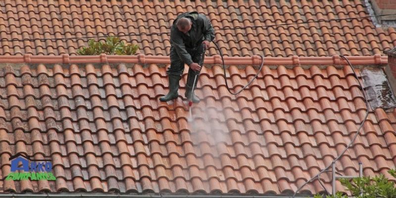 Clean And Wash The Roof