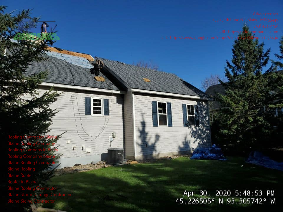 Trusted Roofing Company in Blaine 