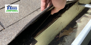 Presence Of Granules In The Gutter