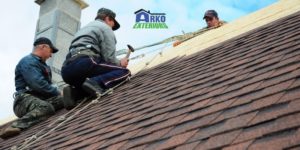 repairing roof