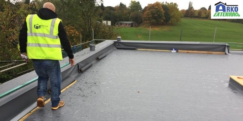 flat roof inspection