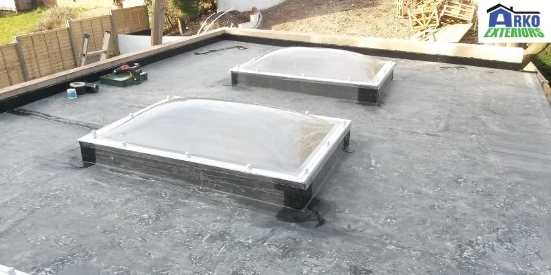 rubber membrane roof