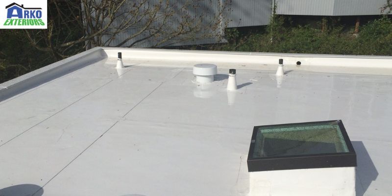 PVC flat roof