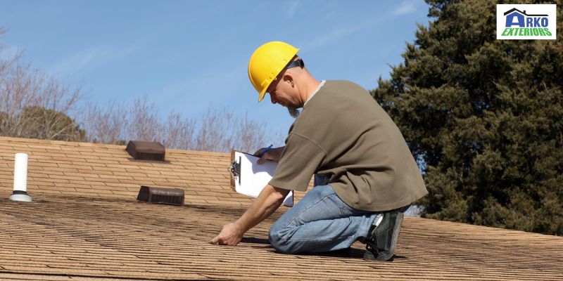 Checking roof for quality maintenance
