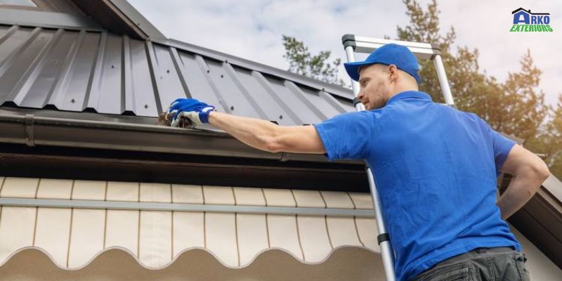 Clean and fix your gutters first
