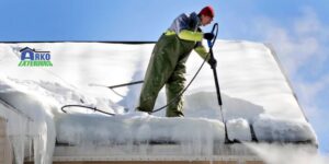 Steam snow removal