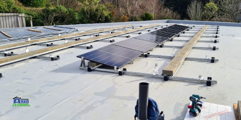 Solar Flat Roofing