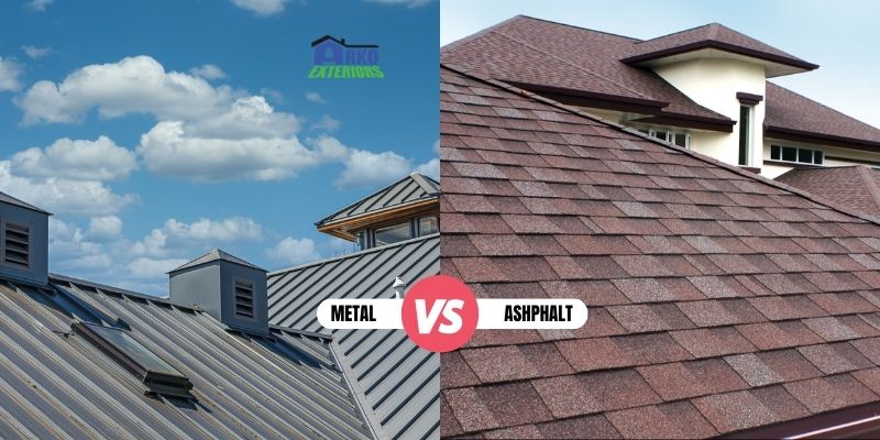 Asphalt and Metal Roofing